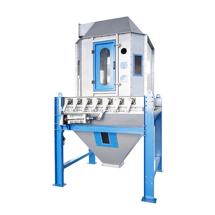 Противоточный охладитель гранул